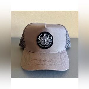 Stone Brewing Criterion Flat
Bill Snapback Hat Beige